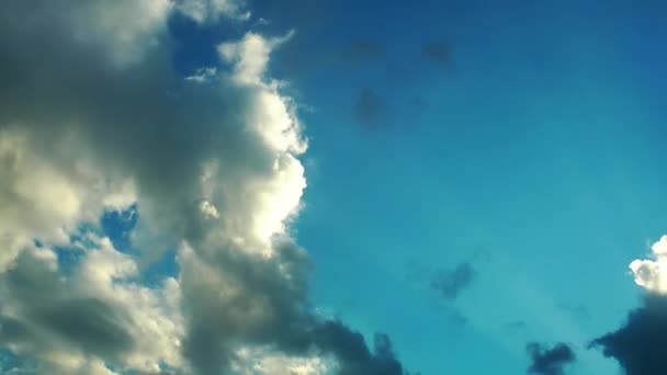 Хмари Перегляд неба Час Лапсе — стокове відео