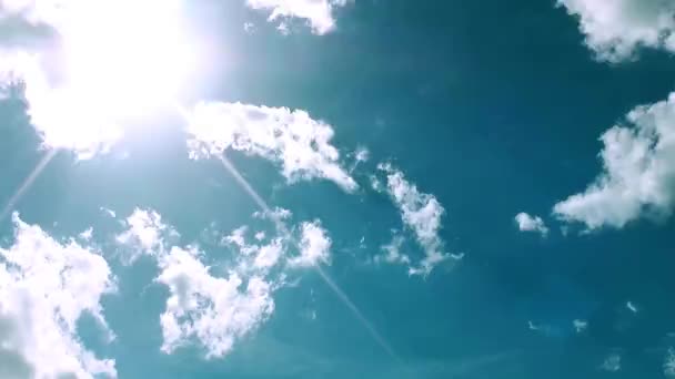 Nubes Sky View Time Lapse — Vídeos de Stock