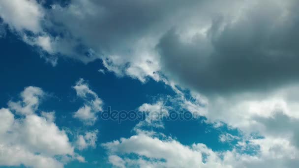 Clouds Sky View Time Lapse — Stock Video