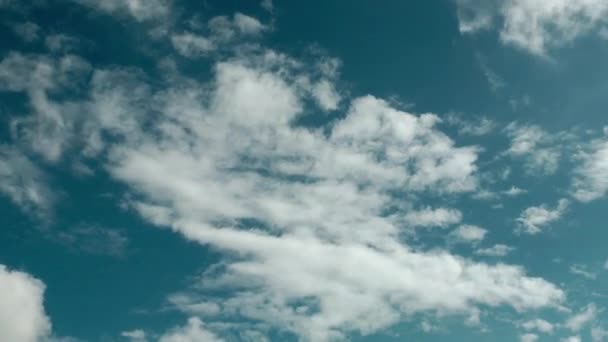 Wolken Himmel Ansicht Zeitraffer — Stockvideo