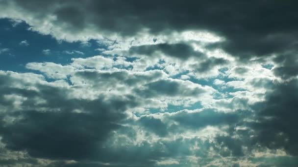 Clouds Sky View Time Lapse — Stock Video