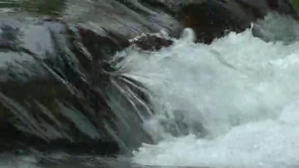 Waterval weergave van de prachtige natuur — Stockvideo