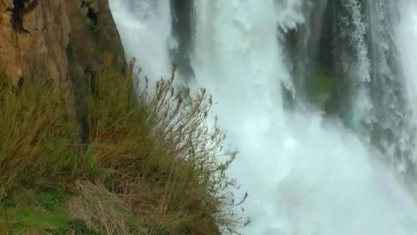 Waterfall Beautiful Nature View — Stock Video
