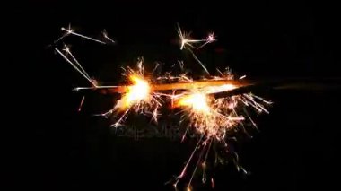 Kıvılcım havai fişek arka plan