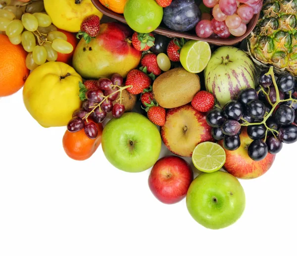 Υγιεινό βιολογικό μείγμα από φρούτα σύνθεση — Φωτογραφία Αρχείου