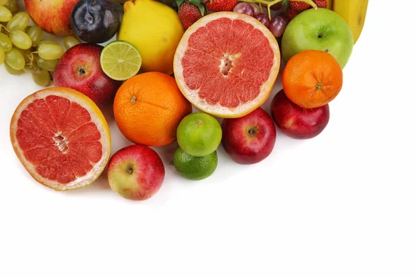 Healty Organic Mix of Fruits Composition — Stock Photo, Image