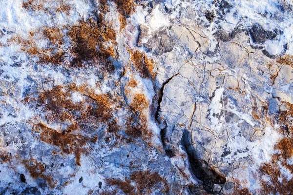 Textura de fondo de superficie de rocas saladas — Foto de Stock