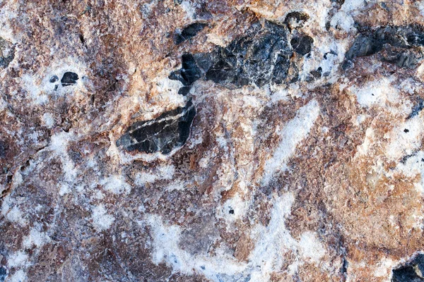 Tuzlu kayalar yüzey arka plan dokusu — Stok fotoğraf