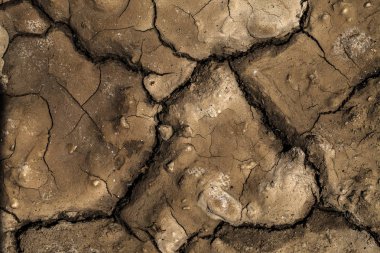 Kırık toprak arka plan dokusu