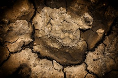 Kırık toprak arka plan dokusu