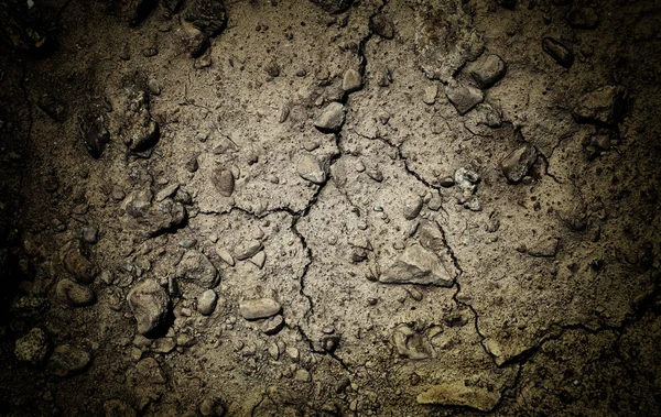 Kırık toprak arka plan dokusu — Stok fotoğraf