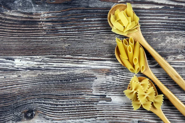 Macarrão não cozido italiano Pasta — Fotografia de Stock