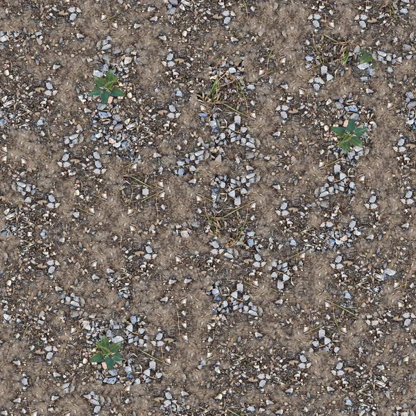 Seamless Tileable Natural Ground Field Texture — Stock Photo, Image