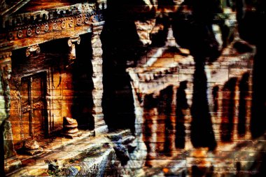 Tarihi bina arka plan