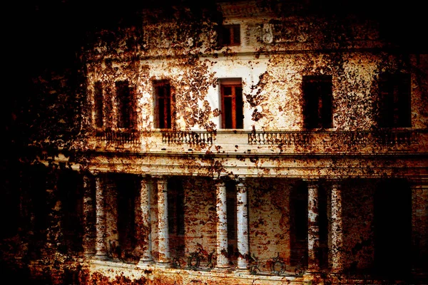 Tarihi bina arka plan