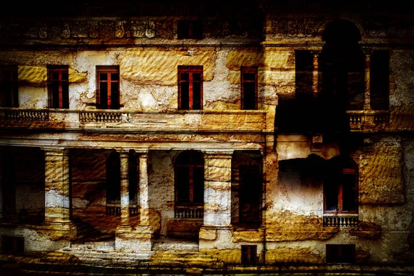 Tarihi bina arka plan