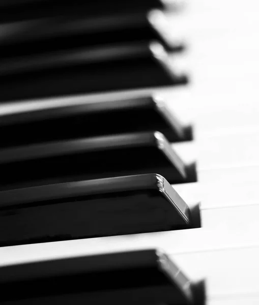 Pianotangenter musikaliska begrepp — Stockfoto