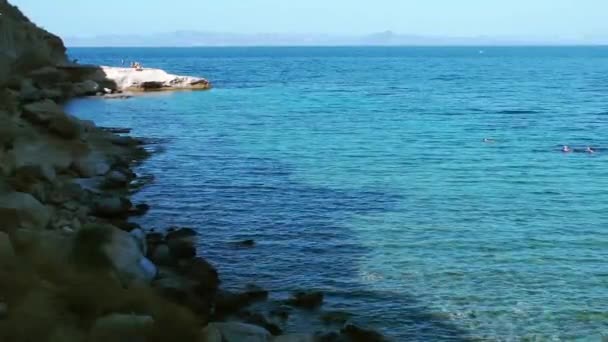 Férias à beira-mar e o conceito de natureza — Vídeo de Stock