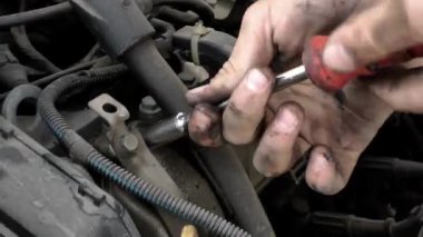 Araba mekanik motor tamir