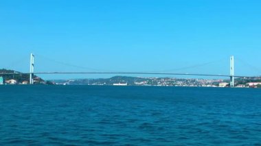Türkiye'de Istanbul'da boğaz köprü bina