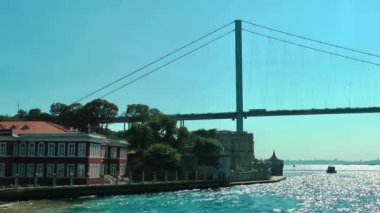 Türkiye'de Istanbul'da boğaz köprü bina