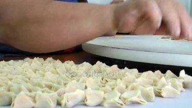 Türk geleneksel gıda mantı mantı adlı pasta