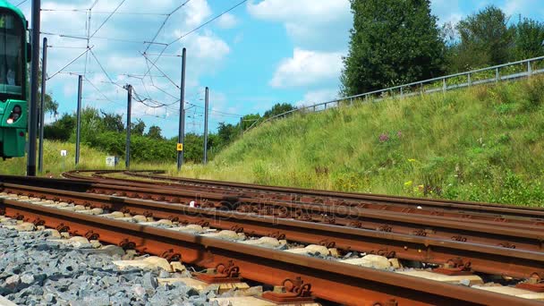 Treni e vagoni Ferrovie di trasporto in Germania — Video Stock