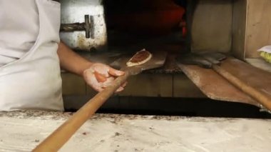 Baker ve ahşap yangın fırın