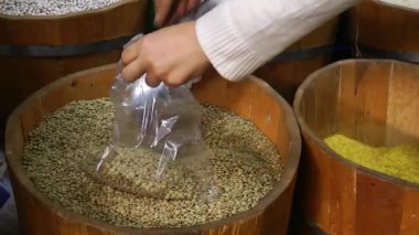 Baklagil vejetaryen kuru mercimek