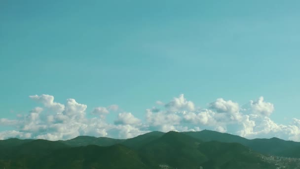 Mountains Clouds — Stock Video