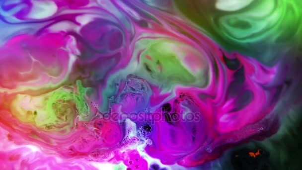 Tinta Abstrata Paint Explode Movimento Explosão — Vídeo de Stock