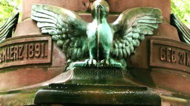Frankfurt Fountain'dan hayvan heykel
