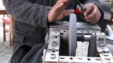 Bıçak Indurstrial kavramı bilemek