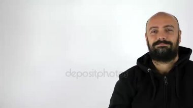 Bir erkek el hareketleri