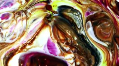 Soyut renkli boya mürekkep sıvı Difüzyon Psychedelic patlama patlayabilir