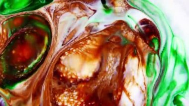 Soyut renkli boya mürekkep sıvı Difüzyon Psychedelic patlama patlayabilir