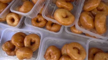 Lokma adlı Türk Anadolu geleneksel tatlı tatlı çörek