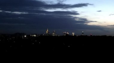 Cityscape Frankfurt Almanya