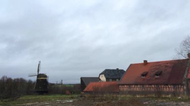 Tarihi yapısı eski Alman evleri