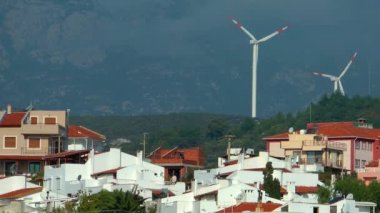 Rüzgar değirmen enerji alternatif
