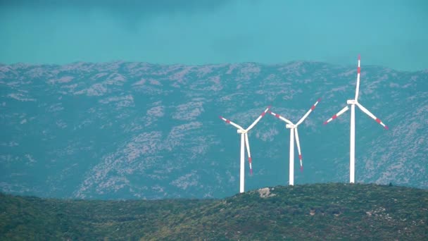 Энергия Ветряных Мельниц — стоковое видео