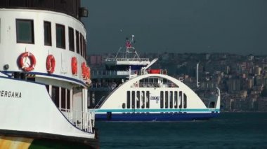 Feribot rıhtım şehir hayatında