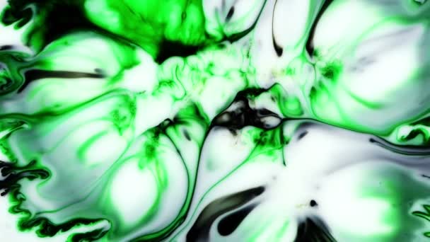 Kunst Van Verf Van Abstracte Inkt Water — Stockvideo