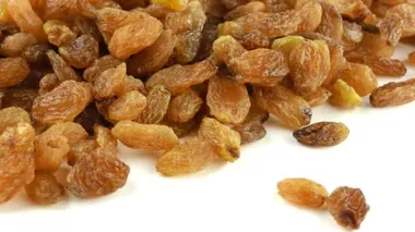 Kuru üzüm makro görünümü ayrıntı