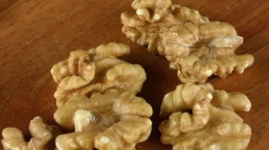 Ceviz makro görünümü ayrıntı
