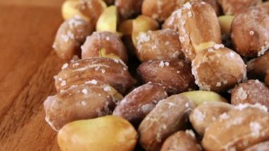 Fıstık makro görünümü