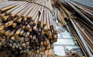 Demir hatları endüstriyel inşaat aracı