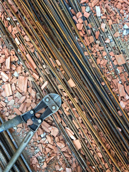 Herramienta Construcción Industrial Iron Lines — Foto de Stock