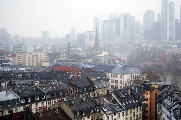 Almanya Frankfurt Cityscape — Stok fotoğraf