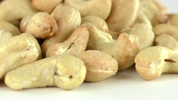 Cashew Nuts Macro View — Stock Video